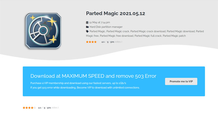 phần mềm khôi phục dữ liệu usb parted magic