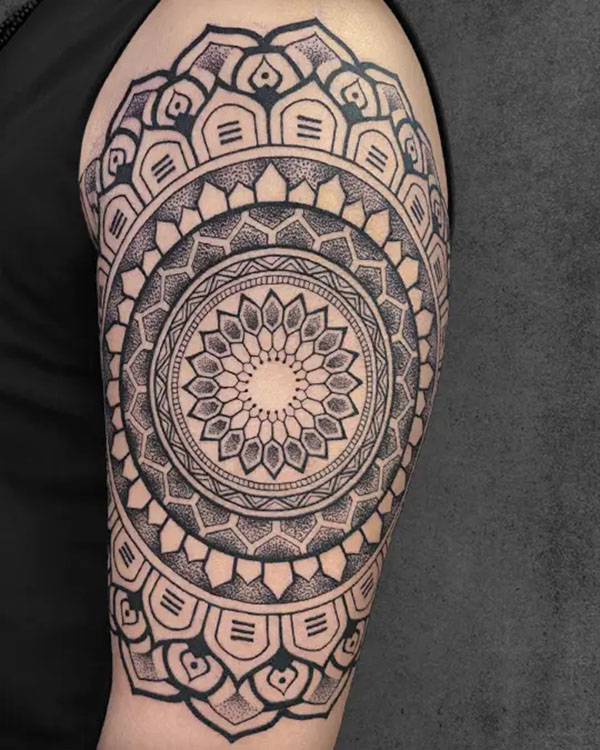 hình xăm dotwork