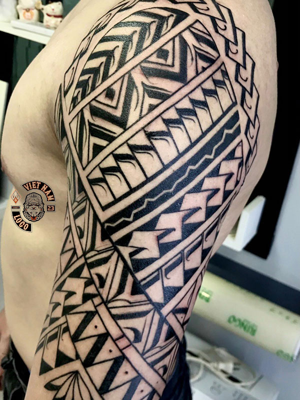 hình xăm maori