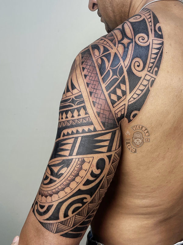 hình xăm maori