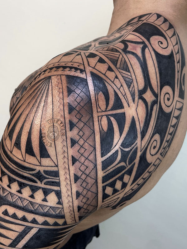 hình xăm maori
