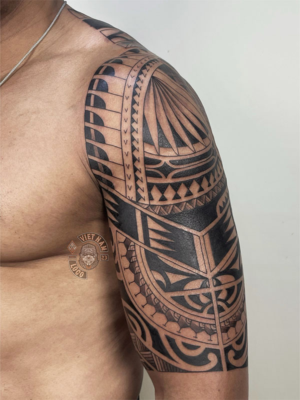 hình xăm maori