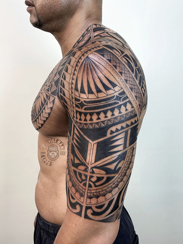 xăm họa tiết maori, hoạ tiết maori